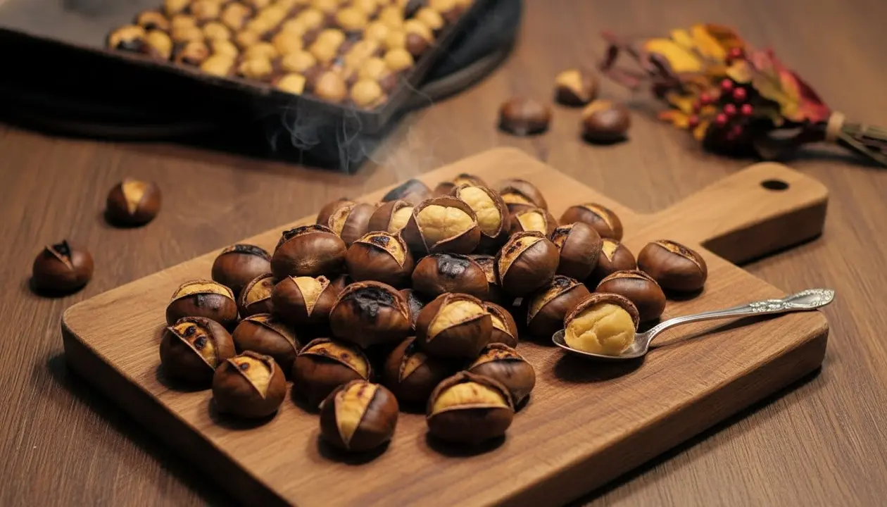  Recetas f&aacute;ciles con casta&ntilde;as para disfrutar de los sabores del oto&ntilde;o en Espa&ntilde;a - Imagen generada por IA 