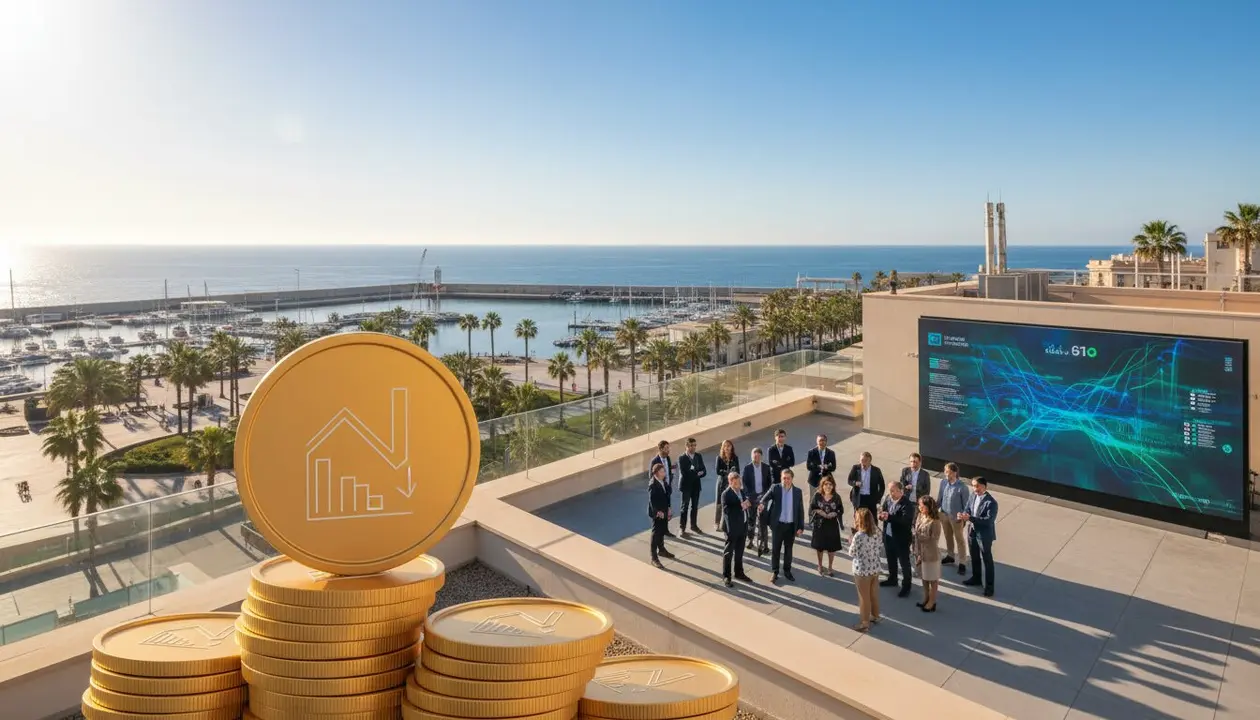  M&aacute;laga reduce en 61 millones su deuda seg&uacute;n el Banco de Espa&ntilde;a - Imagen generada por IA 