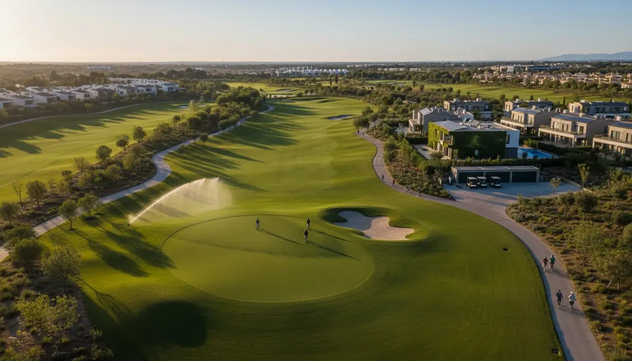 Sotogrande impulsa seis metas sostenibles para 2030 y avanza hacia un futuro m&aacute;s verde &mdash; Imagen generada por IA
