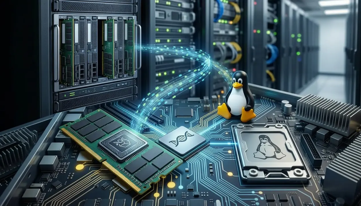  Meta CRAM lleva la memoria comprimida de Linux al 99% del rendimiento de la DRAM - Imagen generada por IA 