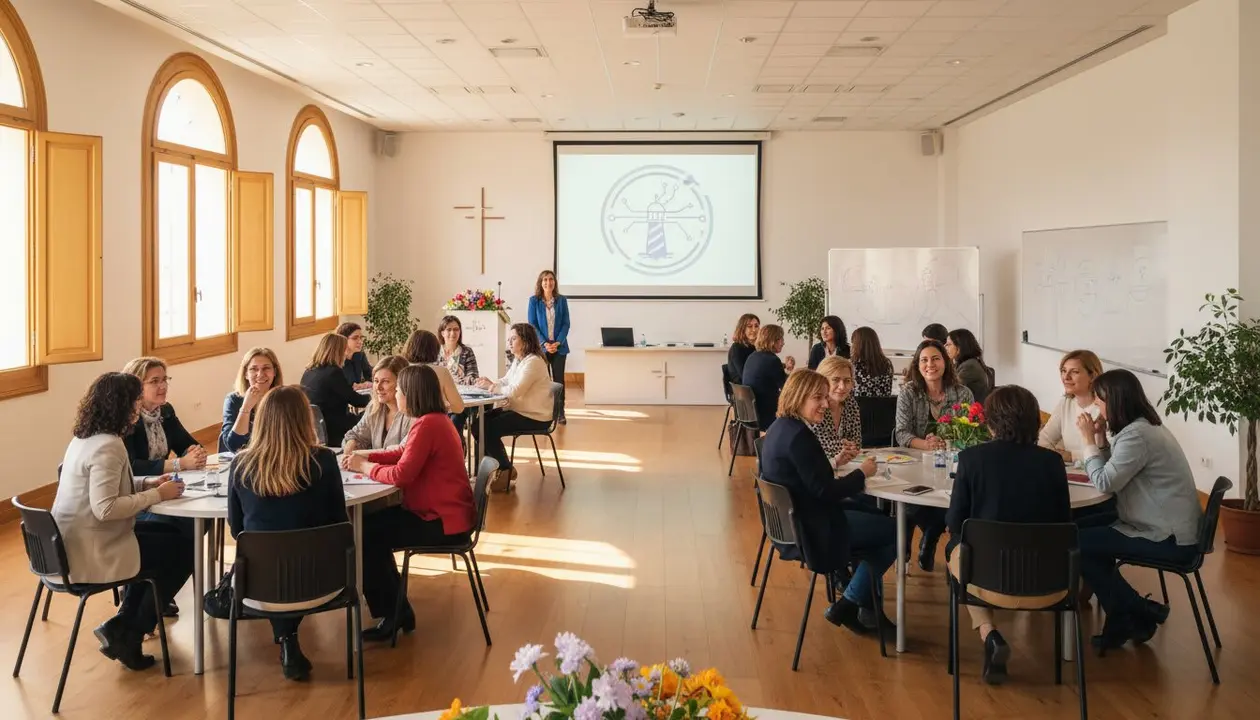  Proyecto Farola en M&aacute;laga: formaci&oacute;n para docentes sobre bienestar emocional en el aula - Imagen generada por IA 