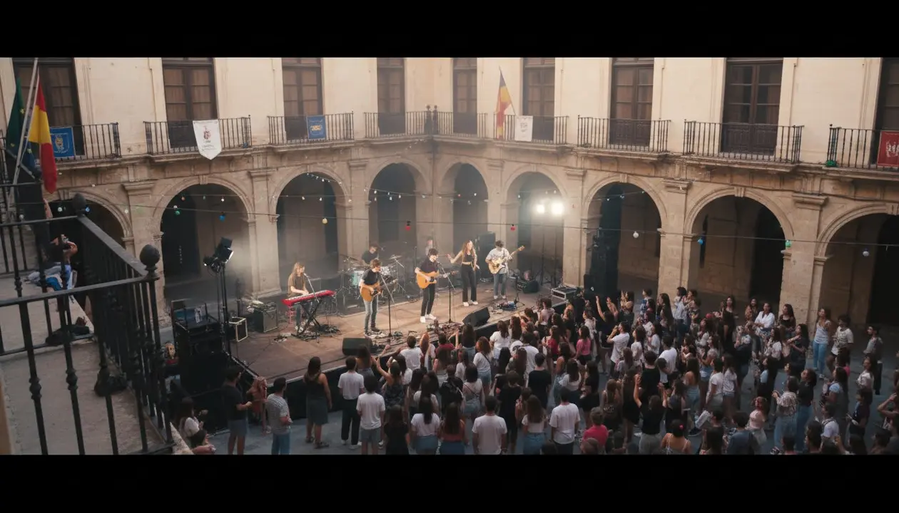  Noches en Cajasol regresa a C&aacute;diz con cinco conciertos de j&oacute;venes artistas en directo - Imagen generada por IA 