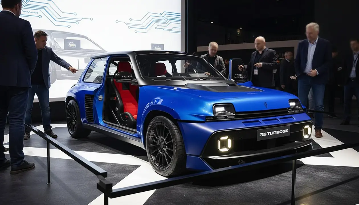  Renault 5 Turbo 3E el&eacute;ctrico alcanza 1.000 reservas con un precio de 160.000 euros - Imagen generada por IA 