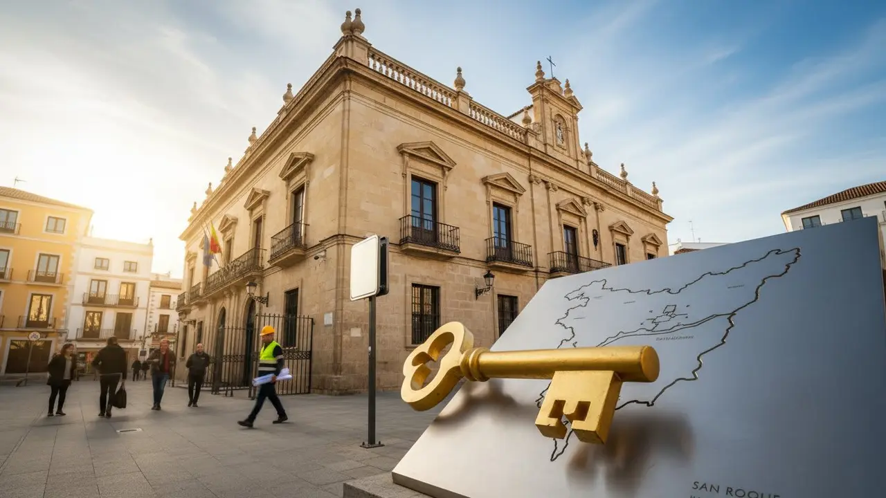  San Roque subvenciona el 95% del ICIO para construir viviendas seg&uacute;n la zona - Imagen generada por IA 