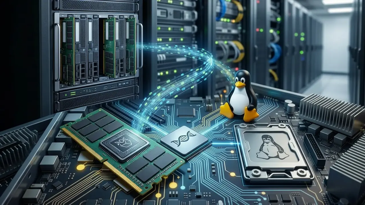  Meta CRAM lleva la memoria comprimida de Linux al 99% del rendimiento de la DRAM - Imagen generada por IA 