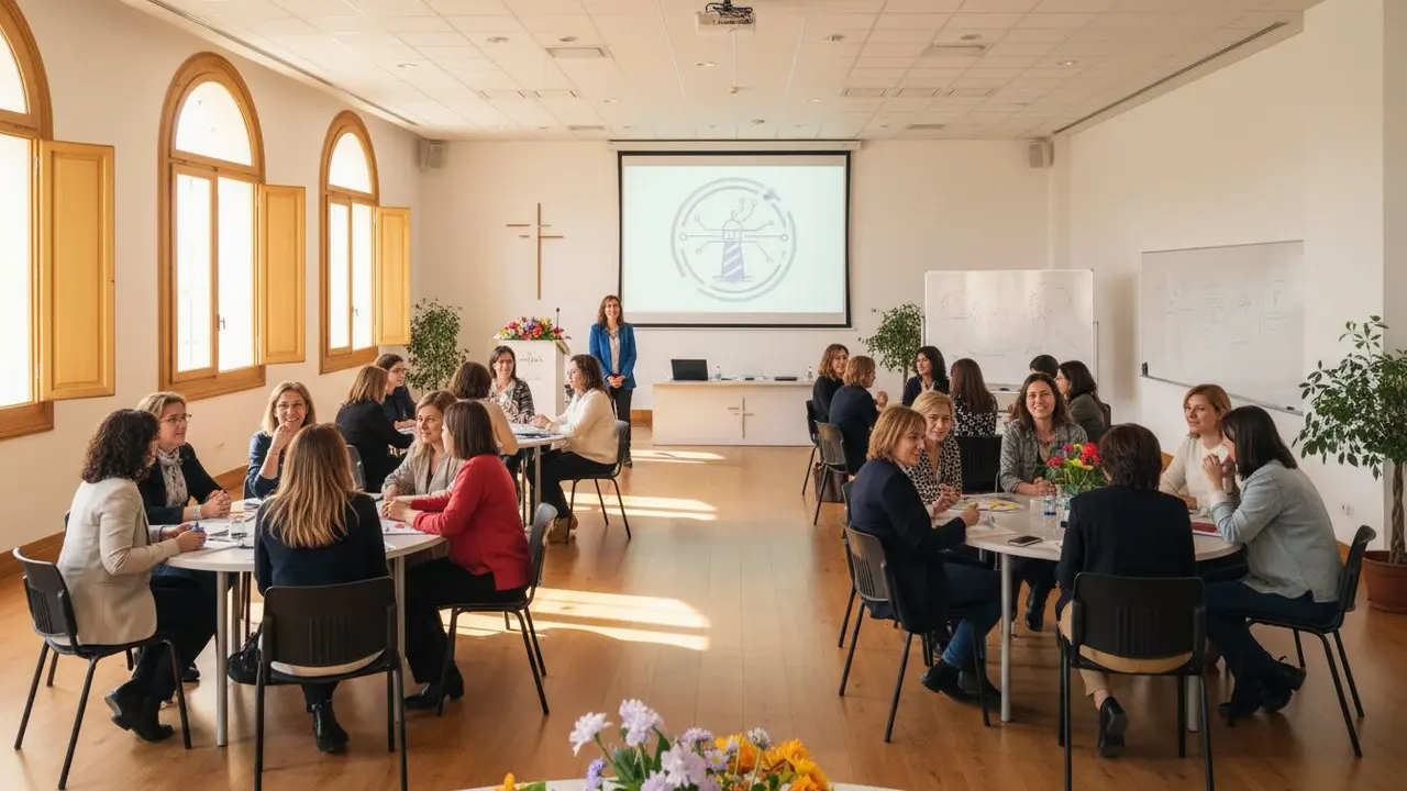  Proyecto Farola en M&aacute;laga: formaci&oacute;n para docentes sobre bienestar emocional en el aula - Imagen generada por IA 
