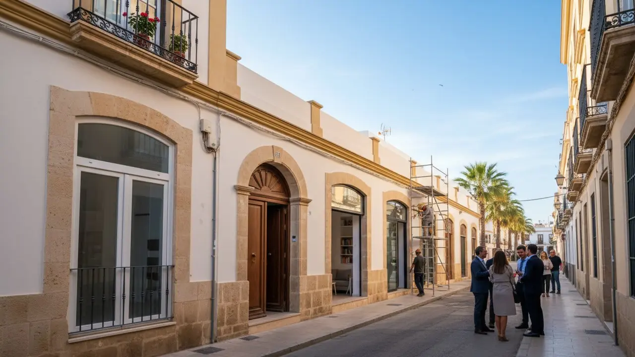  C&aacute;diz multiplica por cinco las licencias para convertir locales en viviendas - Imagen generada por IA 