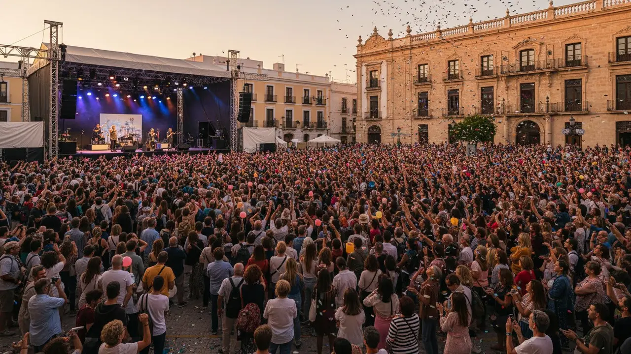  Festival Verso Libre en C&aacute;diz re&uacute;ne a m&aacute;s de 2.000 asistentes durante sus cuatro jornadas culturales - Imagen generada por IA 