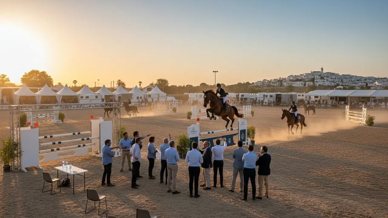  El VI Andaluc&iacute;a October Tour de Montenmedio mueve 25 millones en Vejer - Imagen generada por IA 