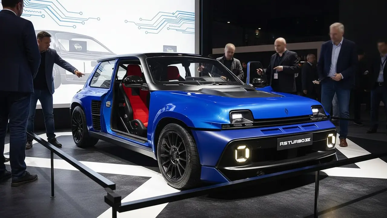  Renault 5 Turbo 3E el&eacute;ctrico alcanza 1.000 reservas con un precio de 160.000 euros - Imagen generada por IA 