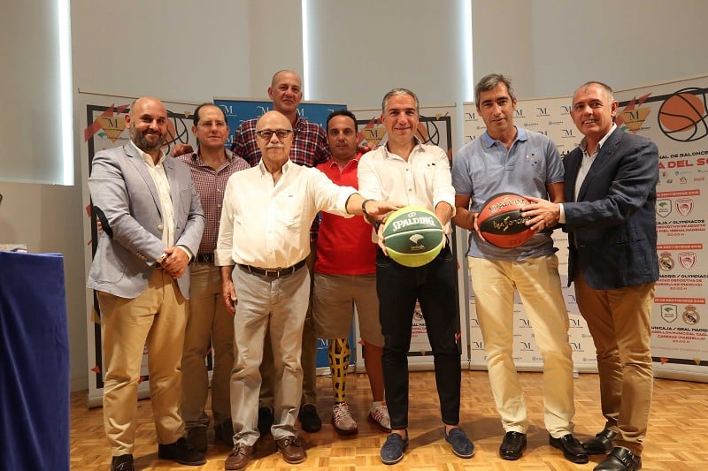 Unicaja, Real Madrid y Olympiacos, protagonistas del VIII Torneo Internacional de baloncesto Costa del Vivi Marbella