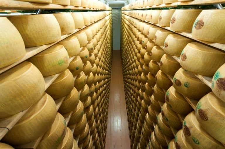 El Parmigiano Reggiano es el producto italiano con Denominación de Origen más exportado en España
