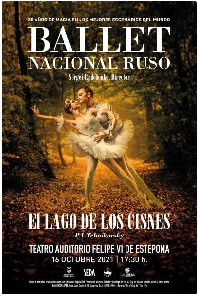 El Ballet Nacional Ruso representará ‘El Lago de los Cisnes’ el 16 de octubre, en Estepona
