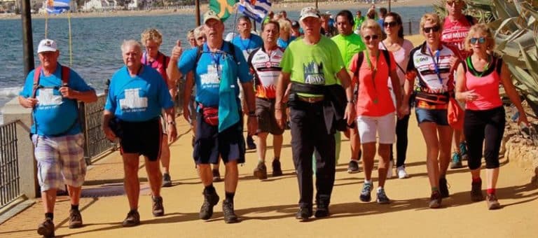 Desde hoy, la Marbella 4 Days Walking’ reune a a casi 2.000 participantes