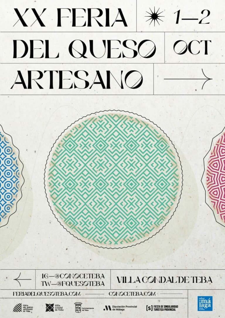 ¿Gourmet del queso? Este finde la cita es en la Feria del Queso Artesano de Teba