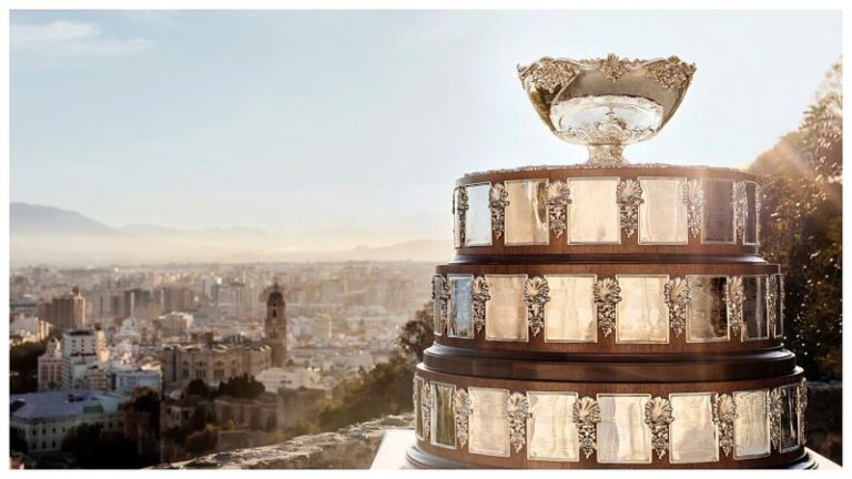 El trofeo de la Copa Davis en exposición este fin de semana