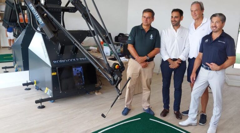El primer Robo Golf Pro de España está en The Range Marbella