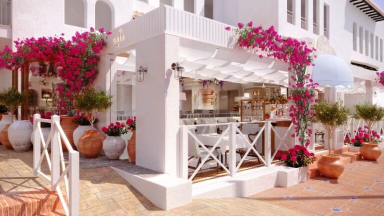 GAIA y NYX Marbella: la nueva experiencia gastronómica grecomediterránea de Puente Romano